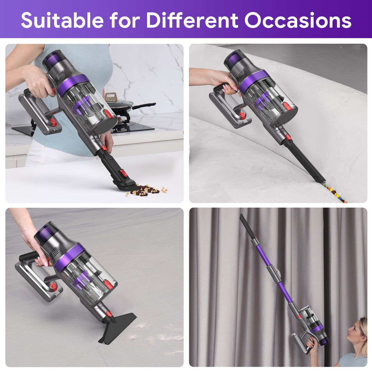 S702 – Multifunctionele Krachtige Stofzuiger / Kruimeldief